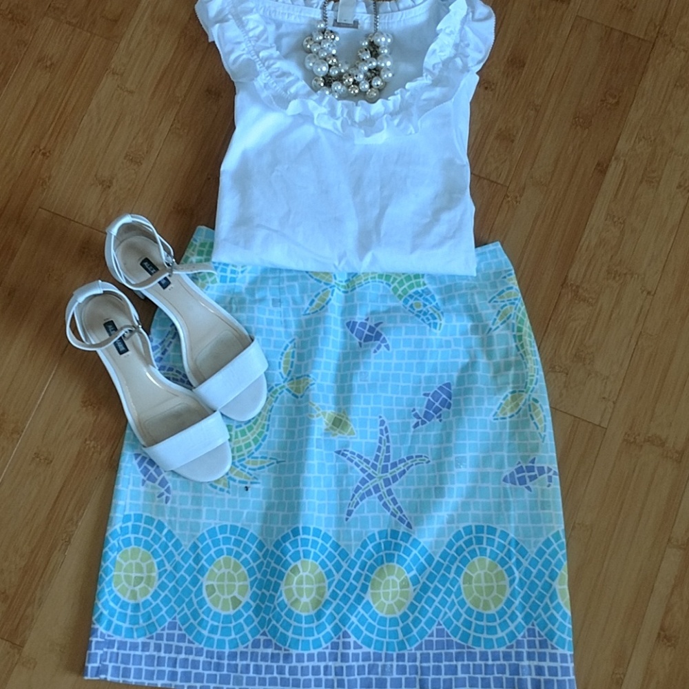 Adorable Lilly Pulitzer Summer Skirt